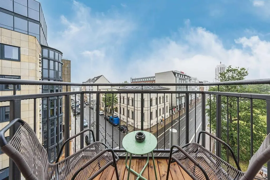 Apartment Stylisches Zentrales City-Apartment Mit 2 Balkonen Leipzig Germany